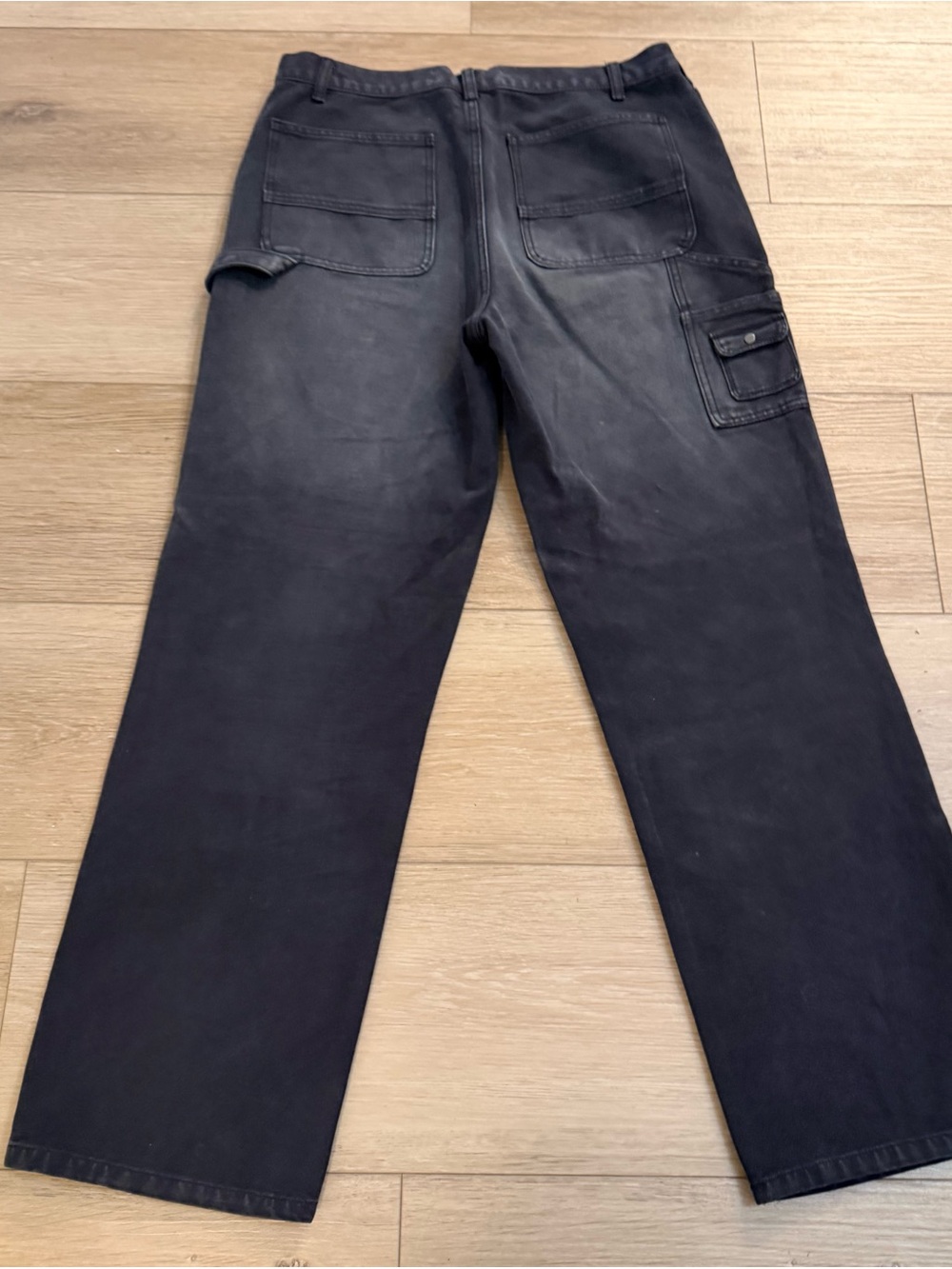 Elwood Industry Double Knees Cargo Pant — Black - Picture 3 of 7